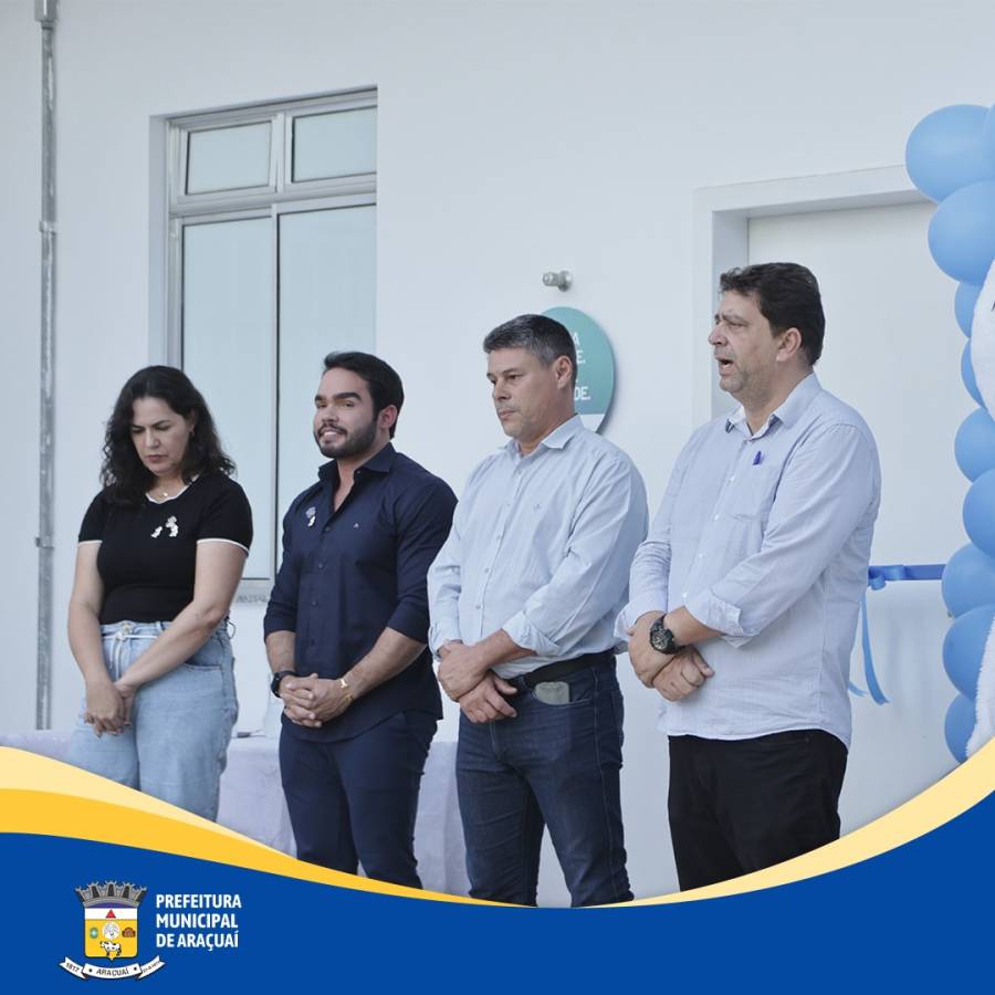 Prefeitura de Araçuaí inaugura primeira Rede de Frio para armazenamento de vacinas.